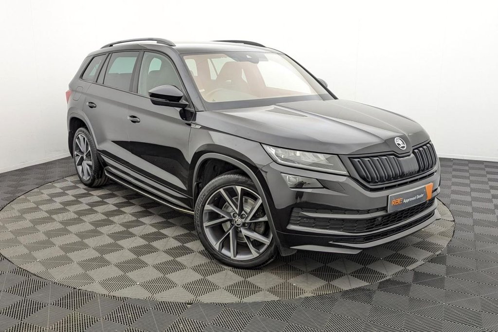 USED 2020 70 SKODA KODIAQ 2.0 TDI SportLine SUV 5dr Diesel DSG 4WD Euro 6 (s/s) (7 Seat) (200 ps) 7 Seats, 4WD, Car Play