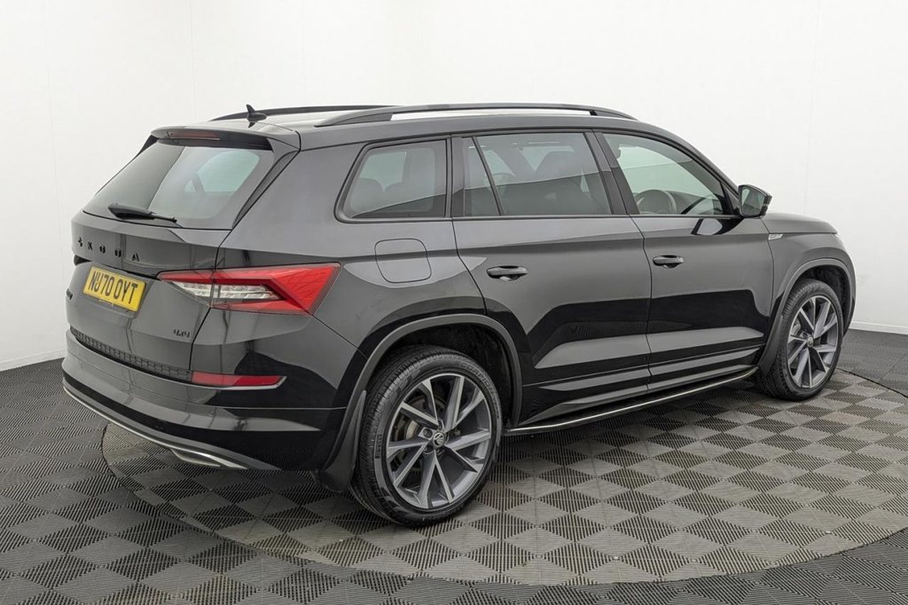 USED 2020 70 SKODA KODIAQ 2.0 TDI SportLine SUV 5dr Diesel DSG 4WD Euro 6 (s/s) (7 Seat) (200 ps) 7 Seats, 4WD, Car Play