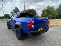 USED 2025 25 TOYOTA HILUX GR SPORT II DOUBLE CAB PICK UP 4WD 2.8 D-4D 204BHP AUTO One Company Owner, 8000 Miles, Toyota Warranty Till Febuary 2030! Top Specification GR SPORT 11 Model With All The Desiable Features As Standard! Stunning Looking Pick Up In Nebula Blue