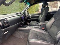 USED 2025 25 TOYOTA HILUX GR SPORT II DOUBLE CAB PICK UP 4WD 2.8 D-4D 204BHP AUTO One Company Owner, 8000 Miles, Toyota Warranty Till Febuary 2030! Top Specification GR SPORT 11 Model With All The Desiable Features As Standard! Stunning Looking Pick Up In Nebula Blue