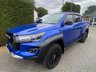 USED 2025 25 TOYOTA HILUX GR SPORT II DOUBLE CAB PICK UP 4WD 2.8 D-4D 204BHP AUTO One Company Owner, 8000 Miles, Toyota Warranty Till Febuary 2030! Top Specification GR SPORT 11 Model With All The Desiable Features As Standard! Stunning Looking Pick Up In Nebula Blue