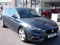 USED 2023 23 SEAT LEON 1.5 TSI EVO FR Euro 6 (s/s) 5dr F,S,H8.4% APR 1YR WARRANTY