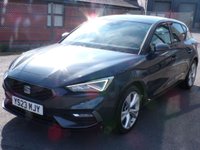 USED 2023 23 SEAT LEON 1.5 TSI EVO FR Euro 6 (s/s) 5dr F,S,H8.4% APR 1YR WARRANTY