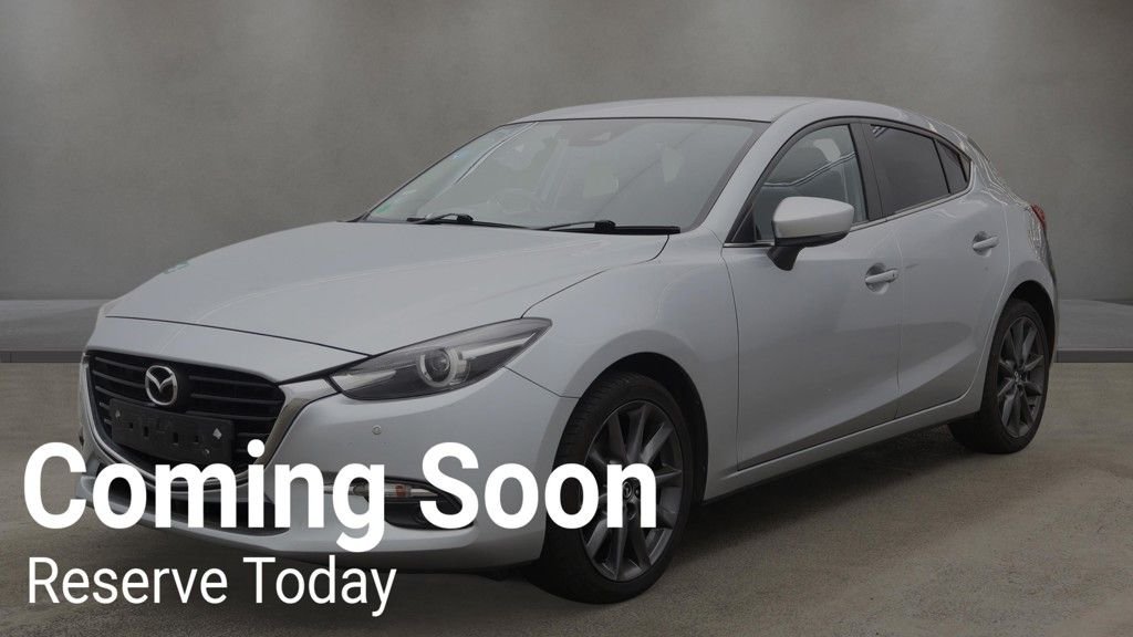 USED 2018 18 MAZDA MAZDA3 2.0 SKYACTIV-G Sport Nav Hatchback 5dr Petrol Manual Euro 6 (s/s) (121 ps) 2 KEYS / LONG MOT