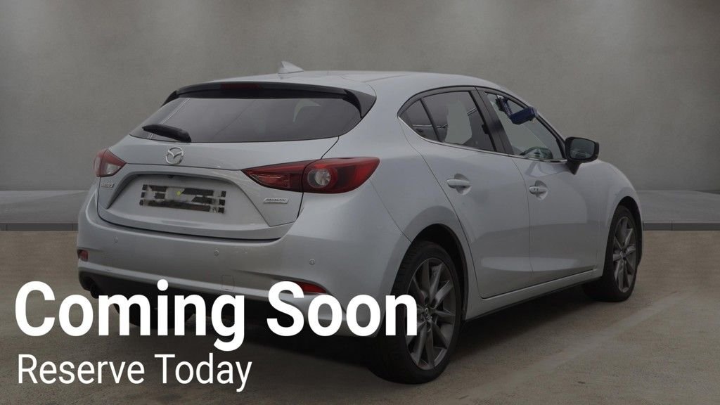 USED 2018 18 MAZDA MAZDA3 2.0 SKYACTIV-G Sport Nav Hatchback 5dr Petrol Manual Euro 6 (s/s) (121 ps) 2 KEYS / LONG MOT