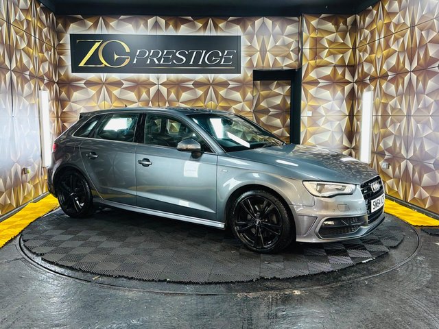 2014 AUDI A3 2.0 TDI S line Sportback S Tronic quattro Euro 6 (s/s) 5dr &pound;9495.00