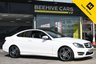 USED 2014 64 MERCEDES-BENZ C CLASS 2.1 C250 CDI AMG Sport Edition Coupe 2dr Diesel G-Tronic+ Euro 5 (s/s) (204 ps) SAT NAV R-CAM P-ROOF H-LEATHERS