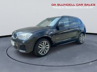 USED 2016 66 BMW X3 2.0 20d M Sport SUV 5dr Diesel Auto xDrive Euro 6 (s/s) (190 ps) NAV+LEATHER+H.SEATS+FSH