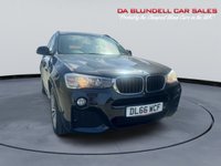 USED 2016 66 BMW X3 2.0 20d M Sport SUV 5dr Diesel Auto xDrive Euro 6 (s/s) (190 ps) NAV+LEATHER+H.SEATS+FSH