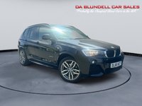 USED 2016 66 BMW X3 2.0 20d M Sport SUV 5dr Diesel Auto xDrive Euro 6 (s/s) (190 ps) NAV+LEATHER+H.SEATS+FSH