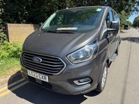 USED 2023 23 FORD TOURNEO CUSTOM 2.0 320 EcoBlue Titanium 130BHP EURO 6 9 SEATER L2 LWB MINI BUS MPV NEW WETBELT+A/C+9 SEATER+ALLOY