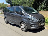 USED 2023 23 FORD TOURNEO CUSTOM 2.0 320 EcoBlue Titanium 130BHP EURO 6 9 SEATER L2 LWB MINI BUS MPV NEW WETBELT+A/C+9 SEATER+ALLOY