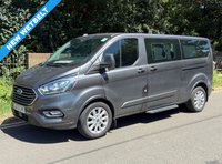 USED 2023 23 FORD TOURNEO CUSTOM 2.0 320 EcoBlue Titanium 130BHP EURO 6 9 SEATER L2 LWB MINI BUS MPV NEW WETBELT+A/C+9 SEATER+ALLOY