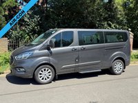 USED 2023 23 FORD TOURNEO CUSTOM 2.0 320 EcoBlue Titanium 130BHP EURO 6 9 SEATER L2 LWB MINI BUS MPV NEW WETBELT+A/C+9 SEATER+ALLOY