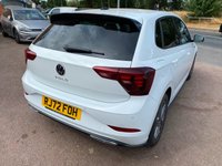 USED 2022 72 VOLKSWAGEN POLO 1.0 TSI R-Line Hatchback 5dr Petrol Manual Euro 6 (s/s) (95 ps) EURO 6 ULEZ COMPLIANT .