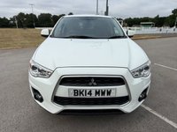 USED 2014 14 MITSUBISHI ASX 2.2 DI-D 4 SUV 5dr Diesel Auto 4WD Euro 5 (s/s) (150 ps) LEATHER SEATS, MOT JUNE '27, REVCAM