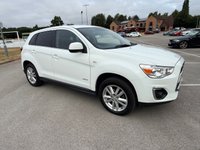 USED 2014 14 MITSUBISHI ASX 2.2 DI-D 4 SUV 5dr Diesel Auto 4WD Euro 5 (s/s) (150 ps) LEATHER SEATS, MOT JUNE '27, REVCAM