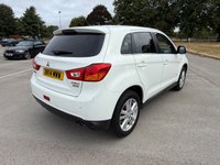 USED 2014 14 MITSUBISHI ASX 2.2 DI-D 4 SUV 5dr Diesel Auto 4WD Euro 5 (s/s) (150 ps) LEATHER SEATS, MOT JUNE '27, REVCAM