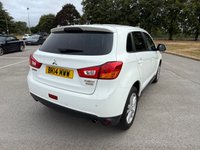 USED 2014 14 MITSUBISHI ASX 2.2 DI-D 4 SUV 5dr Diesel Auto 4WD Euro 5 (s/s) (150 ps) LEATHER SEATS, MOT JUNE '27, REVCAM