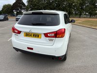 USED 2014 14 MITSUBISHI ASX 2.2 DI-D 4 SUV 5dr Diesel Auto 4WD Euro 5 (s/s) (150 ps) LEATHER SEATS, MOT JUNE '27, REVCAM