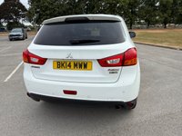 USED 2014 14 MITSUBISHI ASX 2.2 DI-D 4 SUV 5dr Diesel Auto 4WD Euro 5 (s/s) (150 ps) LEATHER SEATS, MOT JUNE '27, REVCAM