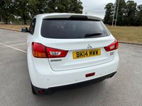 USED 2014 14 MITSUBISHI ASX 2.2 DI-D 4 SUV 5dr Diesel Auto 4WD Euro 5 (s/s) (150 ps) LEATHER SEATS, MOT JUNE '27, REVCAM