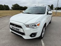 USED 2014 14 MITSUBISHI ASX 2.2 DI-D 4 SUV 5dr Diesel Auto 4WD Euro 5 (s/s) (150 ps) LEATHER SEATS, MOT JUNE '27, REVCAM