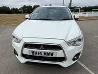 USED 2014 14 MITSUBISHI ASX 2.2 DI-D 4 SUV 5dr Diesel Auto 4WD Euro 5 (s/s) (150 ps) LEATHER SEATS, MOT JUNE '27, REVCAM
