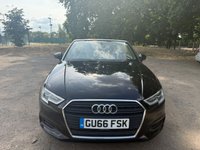 USED 2016 66 AUDI A3 CABRIOLET 1.4 TFSI CoD SE Convertible 2dr Petrol Manual Euro 6 (s/s) (150 ps) cheap to run and great summer car