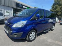USED 2015 15 FORD TOURNEO CUSTOM 2.2 300 TDCi Limited 9 SEAT Minibus 5dr Diesel Manual L2 Euro 5 (125 ps) 125 BHP FRESH SERVICE INCLUDED !!!