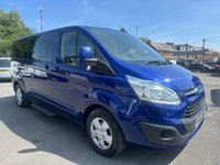 USED 2015 15 FORD TOURNEO CUSTOM 2.2 300 TDCi Limited 9 SEAT Minibus 5dr Diesel Manual L2 Euro 5 (125 ps) 125 BHP FRESH SERVICE INCLUDED !!!