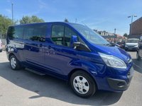 USED 2015 15 FORD TOURNEO CUSTOM 2.2 300 TDCi Limited 9 SEAT Minibus 5dr Diesel Manual L2 Euro 5 (125 ps) 125 BHP FRESH SERVICE INCLUDED !!!