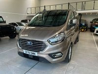 USED 2019 19 FORD TOURNEO CUSTOM 2.0 310 EcoBlue Titanium Minibus Double Cab 5dr Diesel Manual L1 Euro 6 (s/s) (130 ps) 