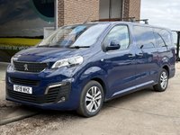 USED 2019 19 PEUGEOT TRAVELLER 2.0 BlueHDi Business VIP Long MPV 5 Door Diesel Manual Blue LWB Euro 6 1 Owner from New NO VAT NO VAT HEATED MASSAGE SEATS+PARK SENSORS