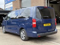 USED 2019 19 PEUGEOT TRAVELLER 2.0 BlueHDi Business VIP Long MPV 5 Door Diesel Manual Blue LWB Euro 6 1 Owner from New NO VAT NO VAT HEATED MASSAGE SEATS+PARK SENSORS
