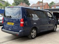 USED 2019 19 PEUGEOT TRAVELLER 2.0 BlueHDi Business VIP Long MPV 5 Door Diesel Manual Blue LWB Euro 6 1 Owner from New NO VAT NO VAT HEATED MASSAGE SEATS+PARK SENSORS