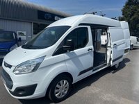 USED 2016 16 FORD TRANSIT CUSTOM 2.2 TDCi 330 Trend Panel Van 5dr Diesel Manual L2 H1 (153 bhp) NO VAT LWB HIGH ROOF WITH AIR CON ...IDEAL CAMPER ??? 155 BHP WITH AIR CON...CONVERSION ?