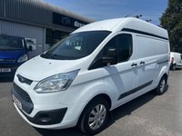 USED 2016 16 FORD TRANSIT CUSTOM 2.2 TDCi 330 Trend Panel Van 5dr Diesel Manual L2 H1 (153 bhp) NO VAT LWB HIGH ROOF WITH AIR CON ...IDEAL CAMPER ??? 155 BHP WITH AIR CON...CONVERSION ?