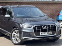 USED 2022 72 AUDI Q7 3.0 TDI V6 45 S line SUV 5dr Diesel Tiptronic quattro Euro 6 (s/s) (231 ps) 