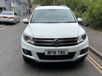 USED 2016 16 VOLKSWAGEN TIGUAN 2.0 TDI BlueMotion Tech Match Edition SUV 5dr Diesel Manual 2WD Euro 6 (s/s) (150 ps) FRONT & REAR PARKING SENSORS DAB