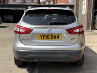 USED 2016 16 NISSAN QASHQAI 1.5 dCi Tekna SUV 5 Door Diesel Manual Silver 2WD Euro 6  HEATED SEATS+REVERSE CAM+BLUETOOTH
