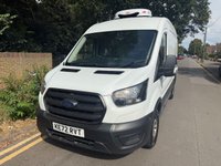 USED 2023 72 FORD TRANSIT 2.0 290 EcoBlue 130BHP Leader EURO 6 L2 H2 MWB FRIDGE CHILLER VAN GAH FRIDGE UNIT+NO VAT+EURO 6