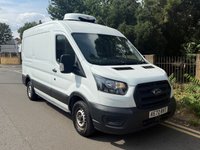 USED 2023 72 FORD TRANSIT 2.0 290 EcoBlue 130BHP Leader EURO 6 L2 H2 MWB FRIDGE CHILLER VAN GAH FRIDGE UNIT+NO VAT+EURO 6
