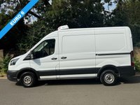 USED 2023 72 FORD TRANSIT 2.0 290 EcoBlue 130BHP Leader EURO 6 L2 H2 MWB FRIDGE CHILLER VAN GAH FRIDGE UNIT+NO VAT+EURO 6