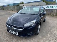 USED 2017 67 VAUXHALL CORSA 1.4i ecoTEC Energy Hatchback 5dr Petrol Manual Euro 6 (a/c) (75 ps) PX WELCOME FINANCE AVAILABLE