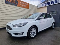 USED 2016 66 FORD FOCUS 1.0T EcoBoost Titanium Hatchback 5dr Petrol Manual Euro 6 (s/s) (125 ps) SERVICE HISTORY CAMBELT REPLACEMENT