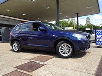 USED 2013 03 BMW X3 2.0 20d SE SUV 5dr Diesel Auto xDrive Euro 5 (s/s) (184 ps) 3 Owners + Just Serviced