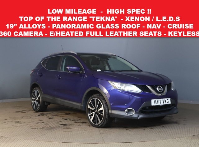 View our NISSAN QASHQAI