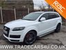 USED 2009 09 AUDI Q7 4.2 TDI V8 QUATTRO S LINE 7 SEATER LAST LADY OWNER - RARE V8 TDI - IBIS WHITE