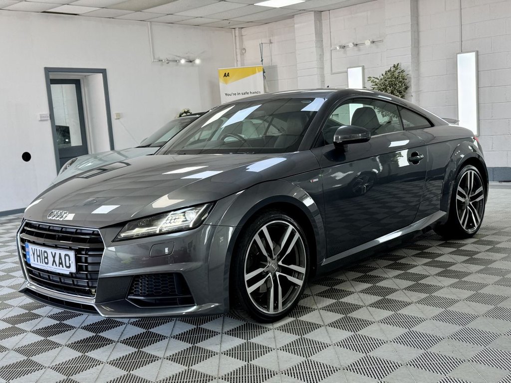 USED 2018 18 AUDI TT 1.8 TFSI S line Coupe 3dr Petrol Manual Euro 6 (s/s) (180 ps) 